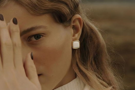 Серьги пусеты «Этюд»