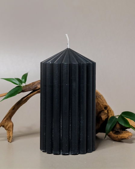 Свеча интерьерная «Great» в черном цвете