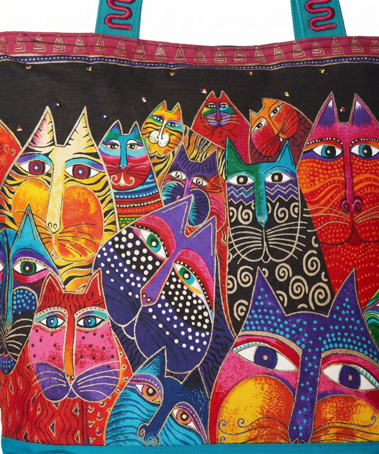 Сумка тоут шопер Laurel Burch Totemic (кошки)