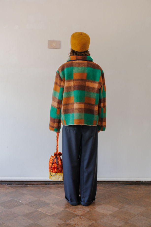 Куртка на Двух Пуговицах/Wool Jacket with Two Buttons
