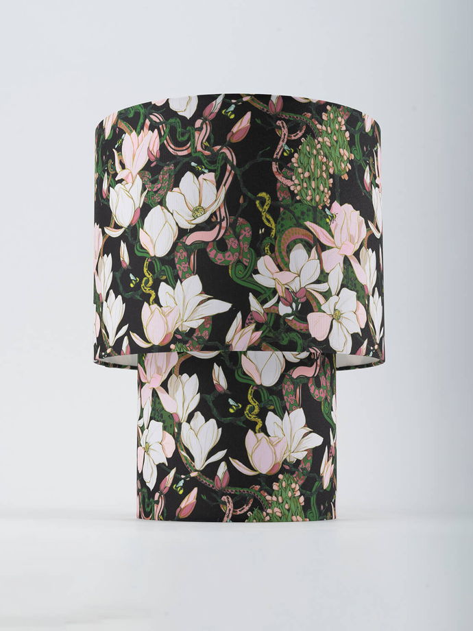 Лампа настольная "Magnolias & Snakes", 25см