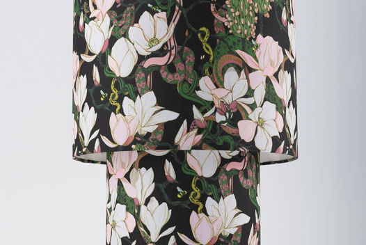 Лампа настольная "Magnolias & Snakes", 25см
