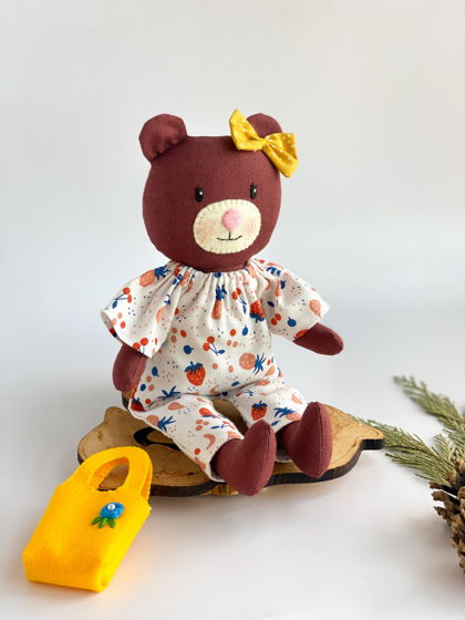 Мягкая текстильная игрушка "Медведь Маша"