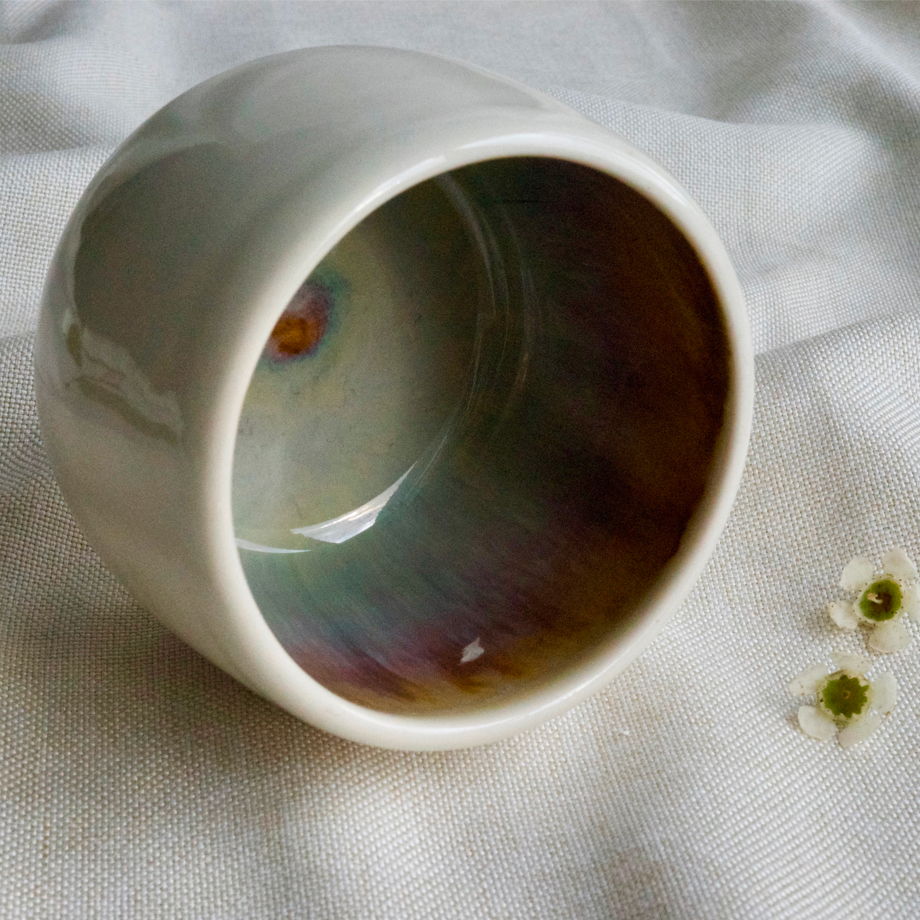 Чашка "Инжир" ручной работы без ручки, 150 мл