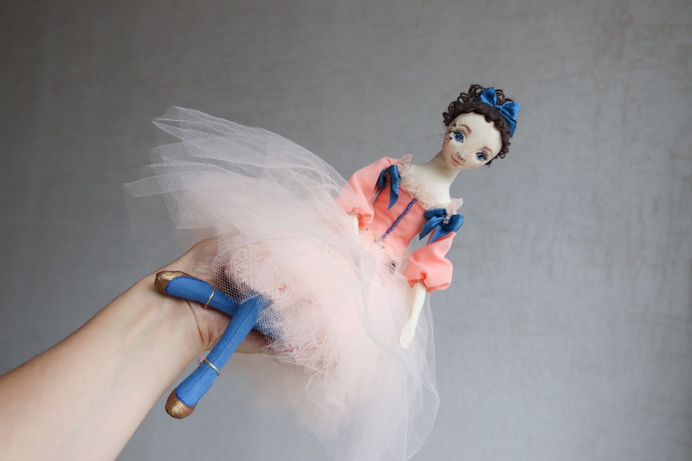 Диана. Интерьерная авторская кукла ручной куклы