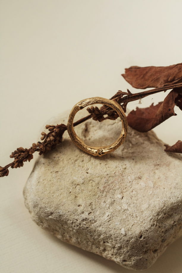 кольцо из серии "ветвь земли"