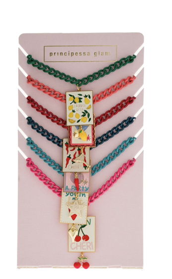 Колье Плиточки Итальянские мотивы