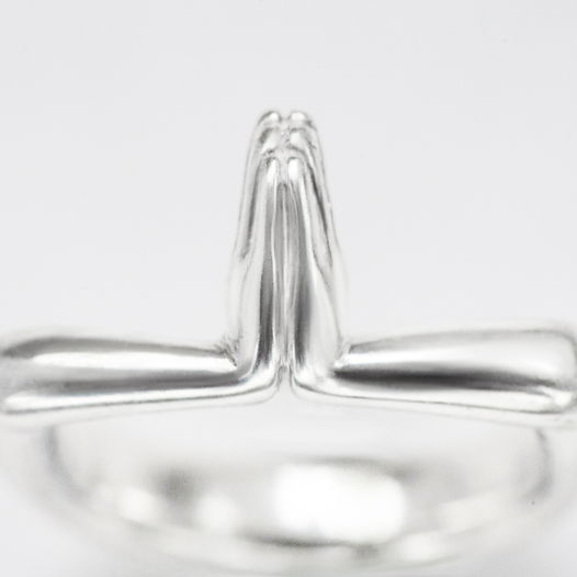 Серебряное кольцо Namaste
