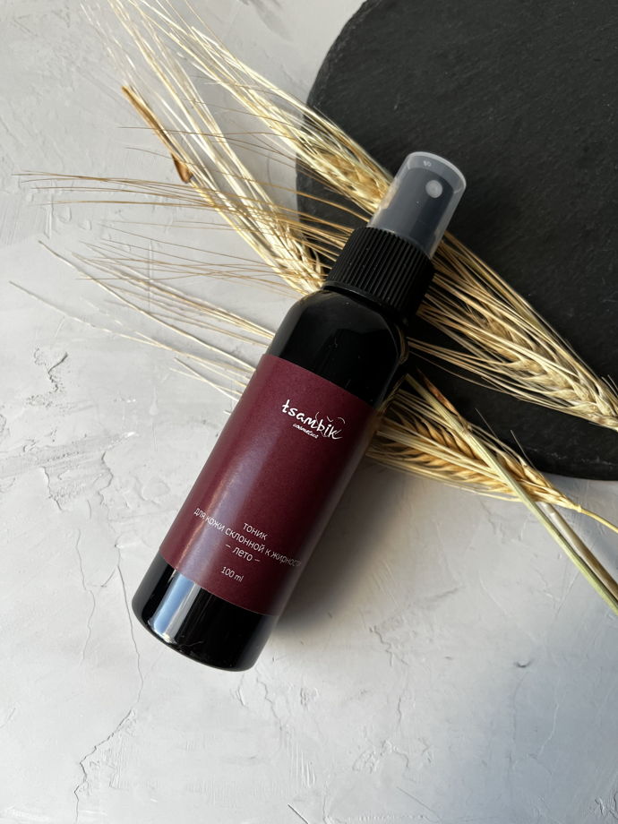 тоник для склонной к жирности кожи - л е т о -