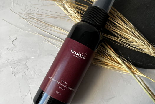 тоник для склонной к жирности кожи - л е т о -