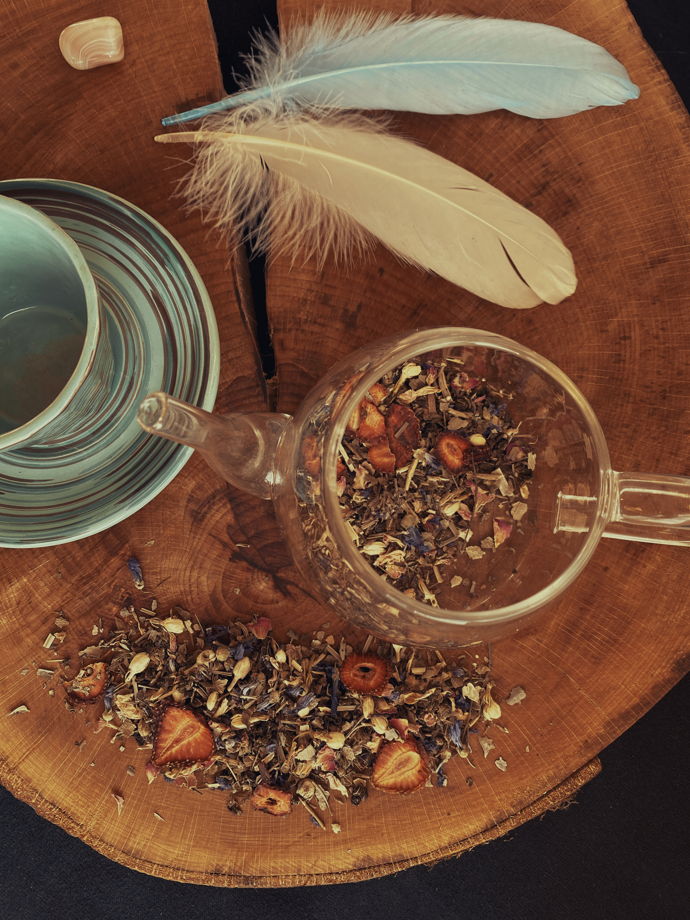 Китайский чай с травами ручного сбора "Вдохновение"