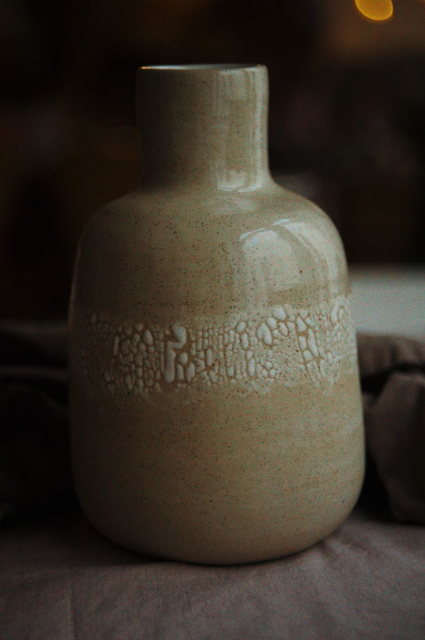 Керамическая ваза ручной работы. "Sable".
