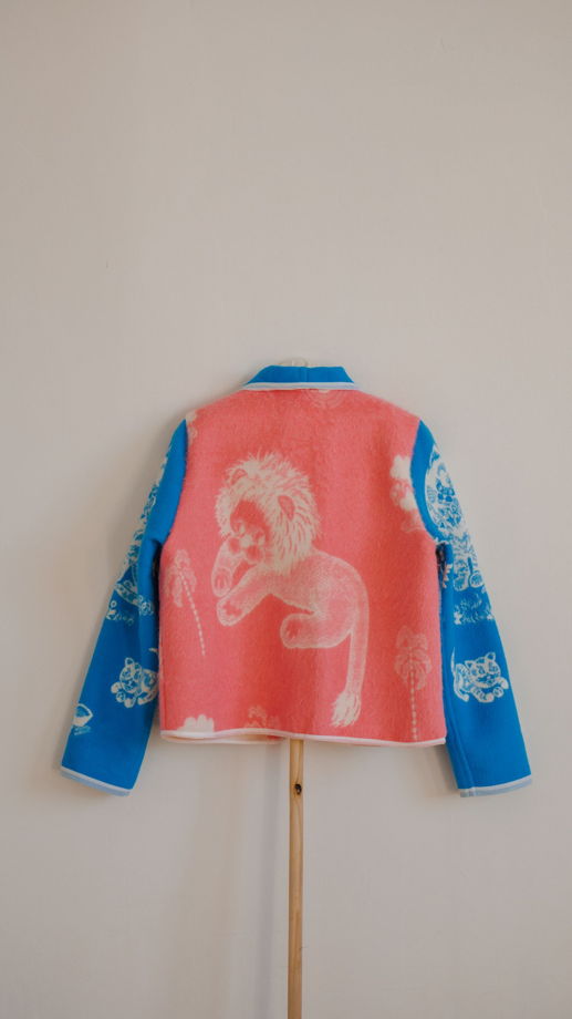Куртка с Розовым Львом/Pink Lion Jacket