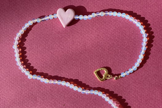 LOVE STORY Чокер из натурального опала