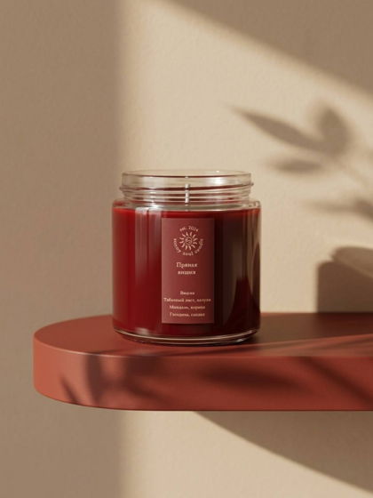 Ароматическая свеча SunnySoul Candle - Пряная вишня
