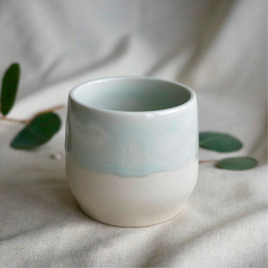 Чашка ручной работы "Вода"