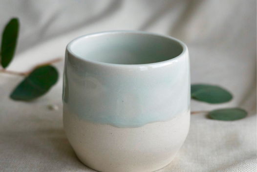 Чашка ручной работы "Вода"