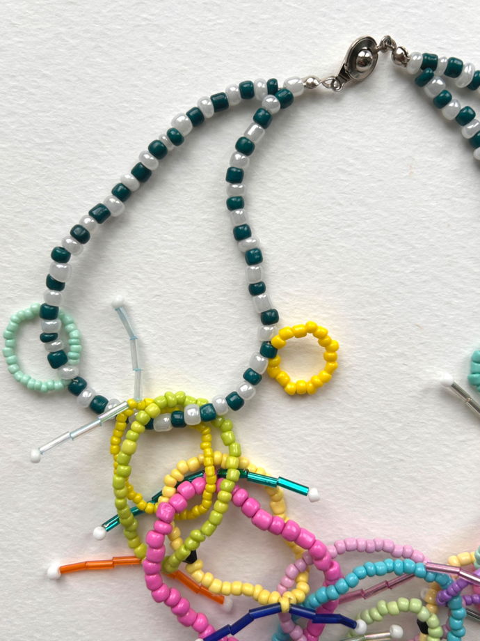 Колье из бисера «Инфанте»