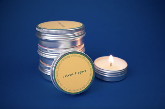 CITRUS&AGAVE (размер S) ароматические свечи