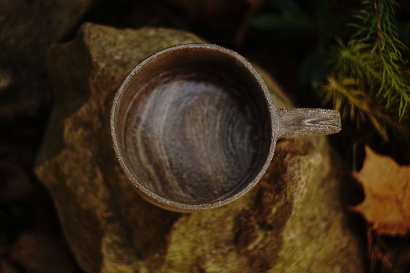 чашка  древесная ручной работы