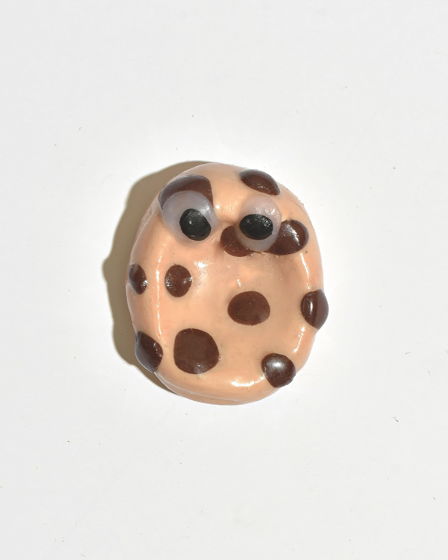 Тревожный камушек worry stone в виде печенья, mr cookie