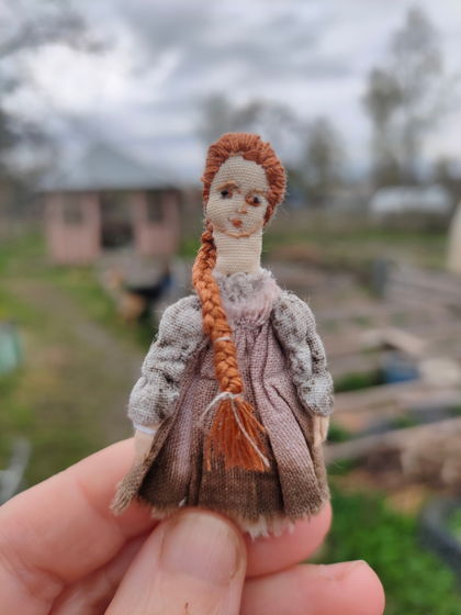 Текстильная кукла "Хаврошечка" из серии "Пёрышки"