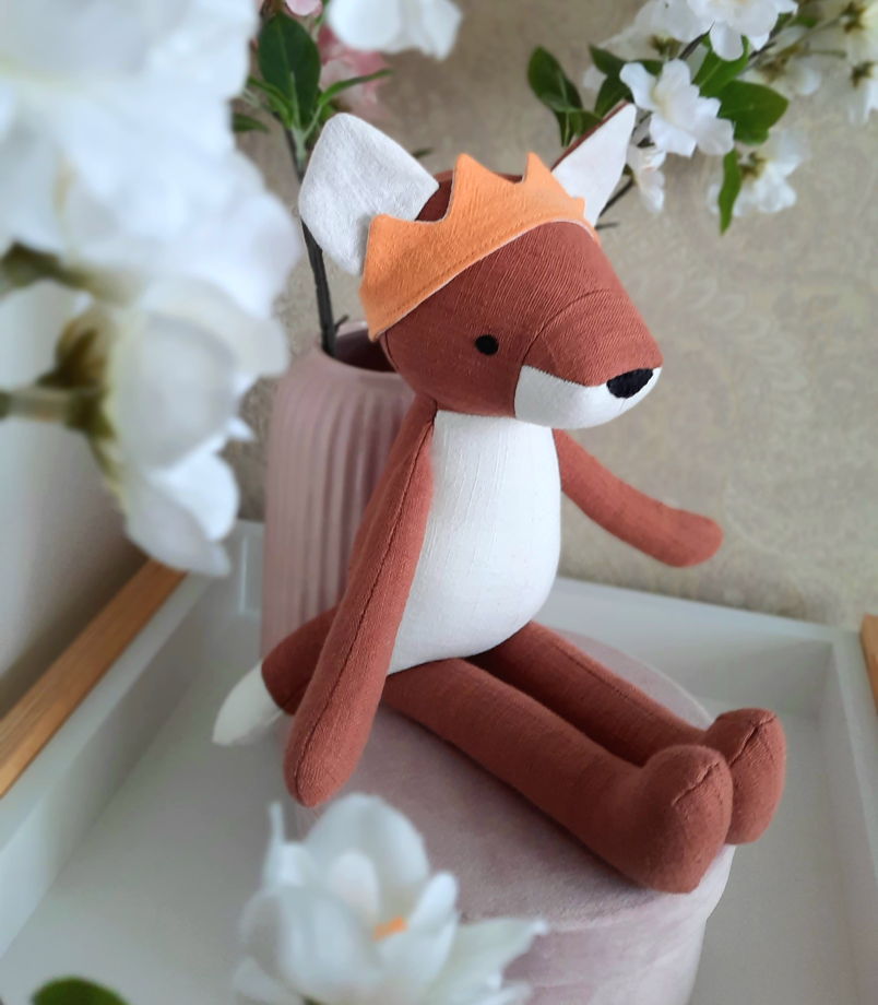 Сканди ЛИСЁНОК игрушка ручной работы