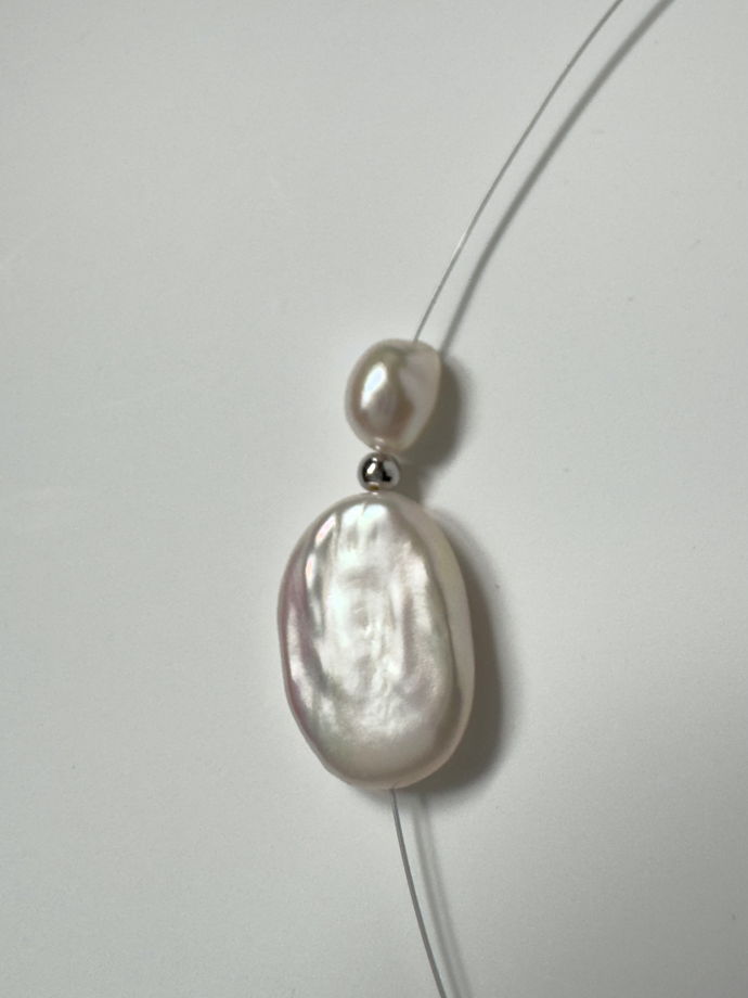 чокер [ lovers ]  с барочным жемчугом