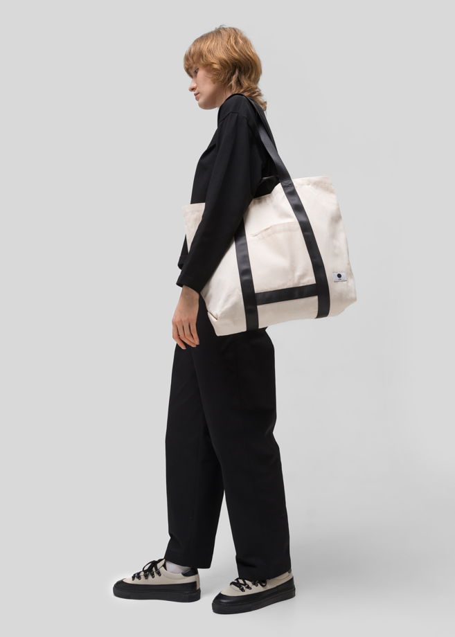 Бежевая сумка-шоппер FOS Clothes