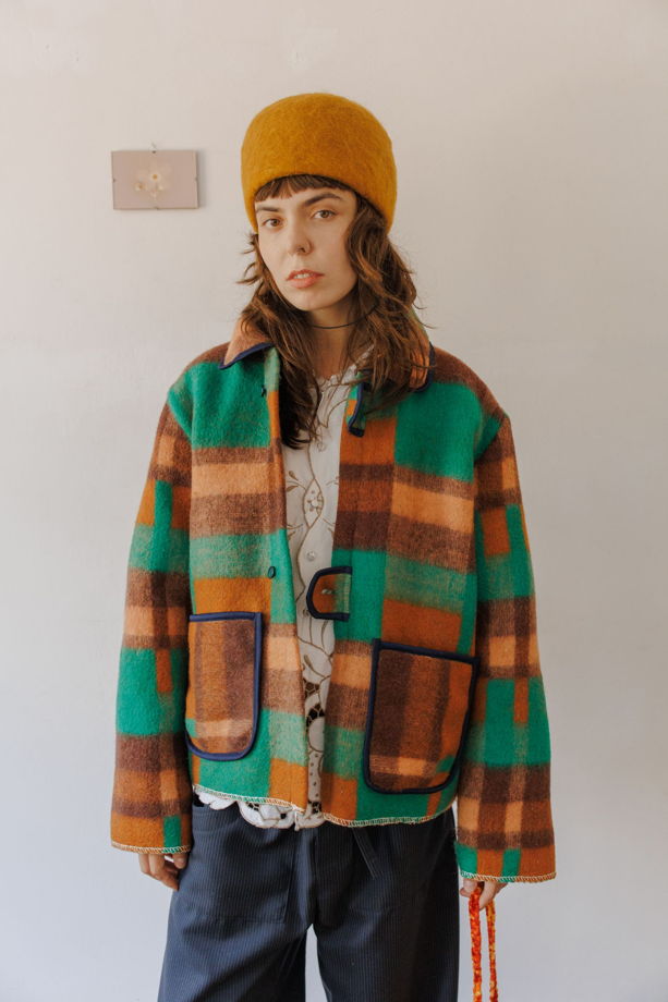 Куртка на Двух Пуговицах/Wool Jacket with Two Buttons