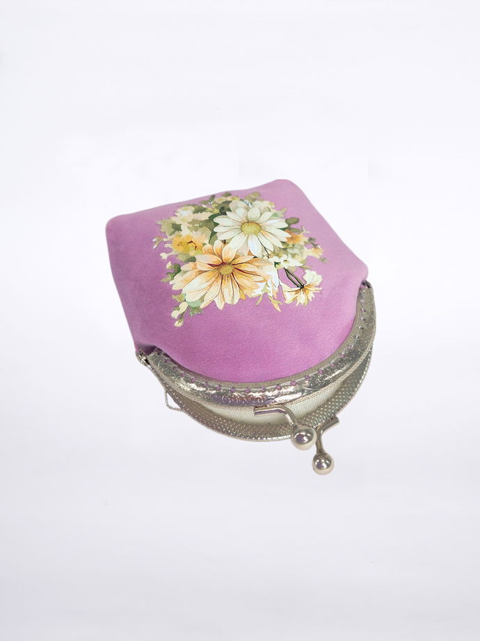 Женский кошелек велюр