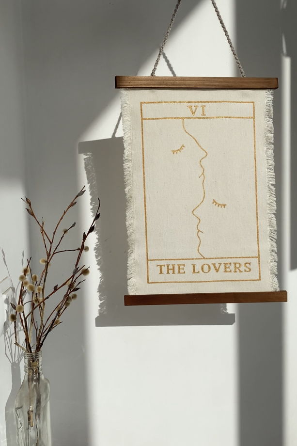 «Влюбленные» карта Таро | декор для дома