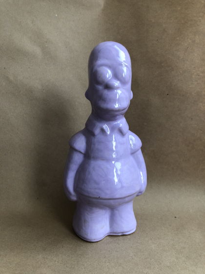 Керамическая статуэтка Гомера Симпсона. Копилка