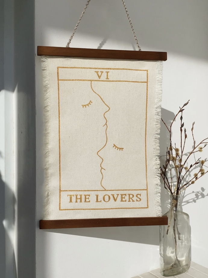 «Влюбленные» карта Таро | декор для дома