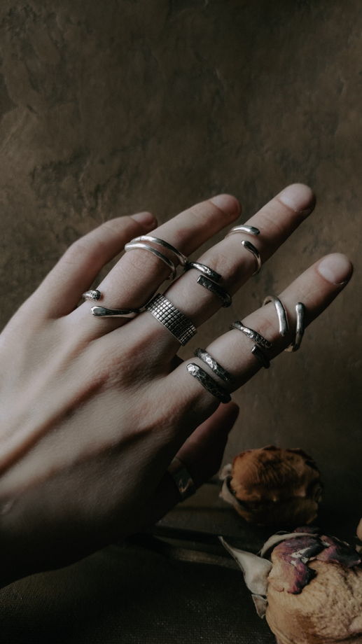 Фактурное серебряное кольцо На заказ
