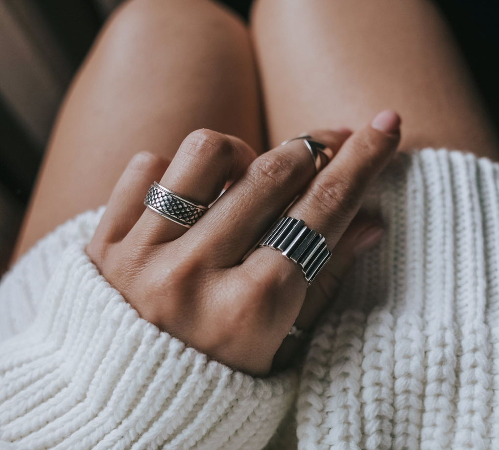 Серебряное кольцо Исландия