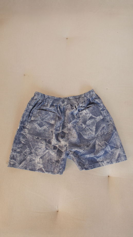 Шорты из Антикварного Хлопка/Gray Cotton Shorts