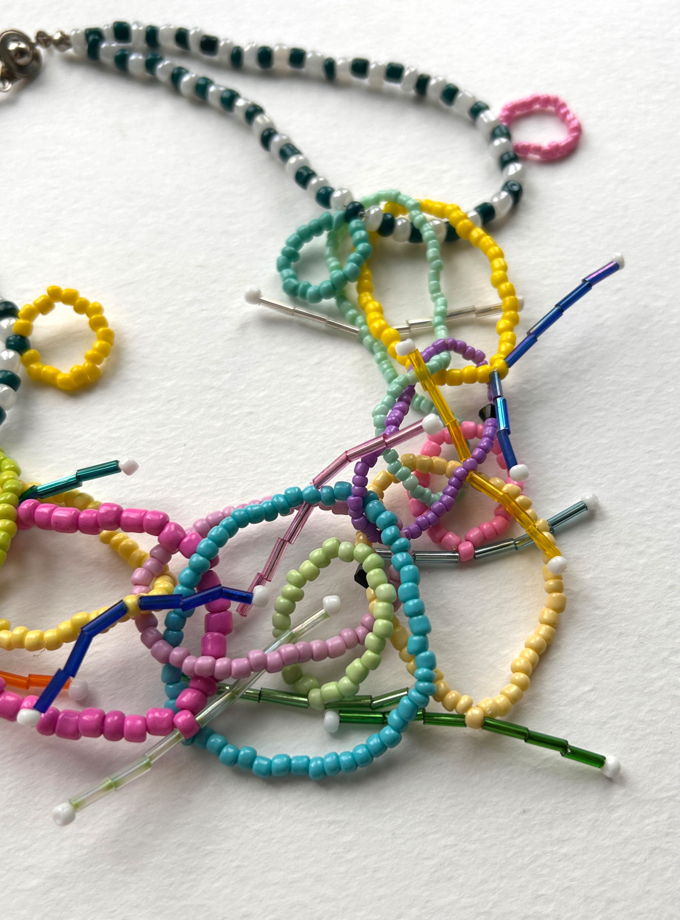 Колье из бисера «Инфанте»