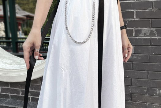 Пояс из стропы с цепочкой