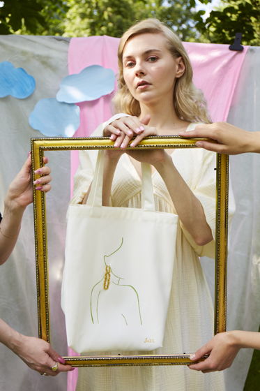 Шоппер картина Девушка с золотой серёжкой
