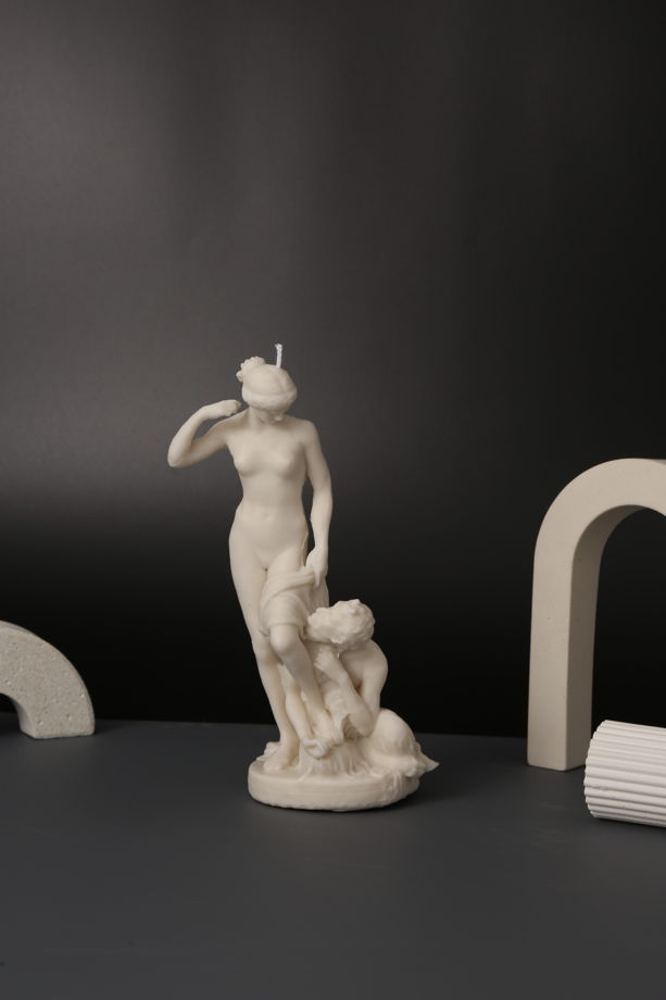 Свеча Скульптура "Сатир и Нимфа