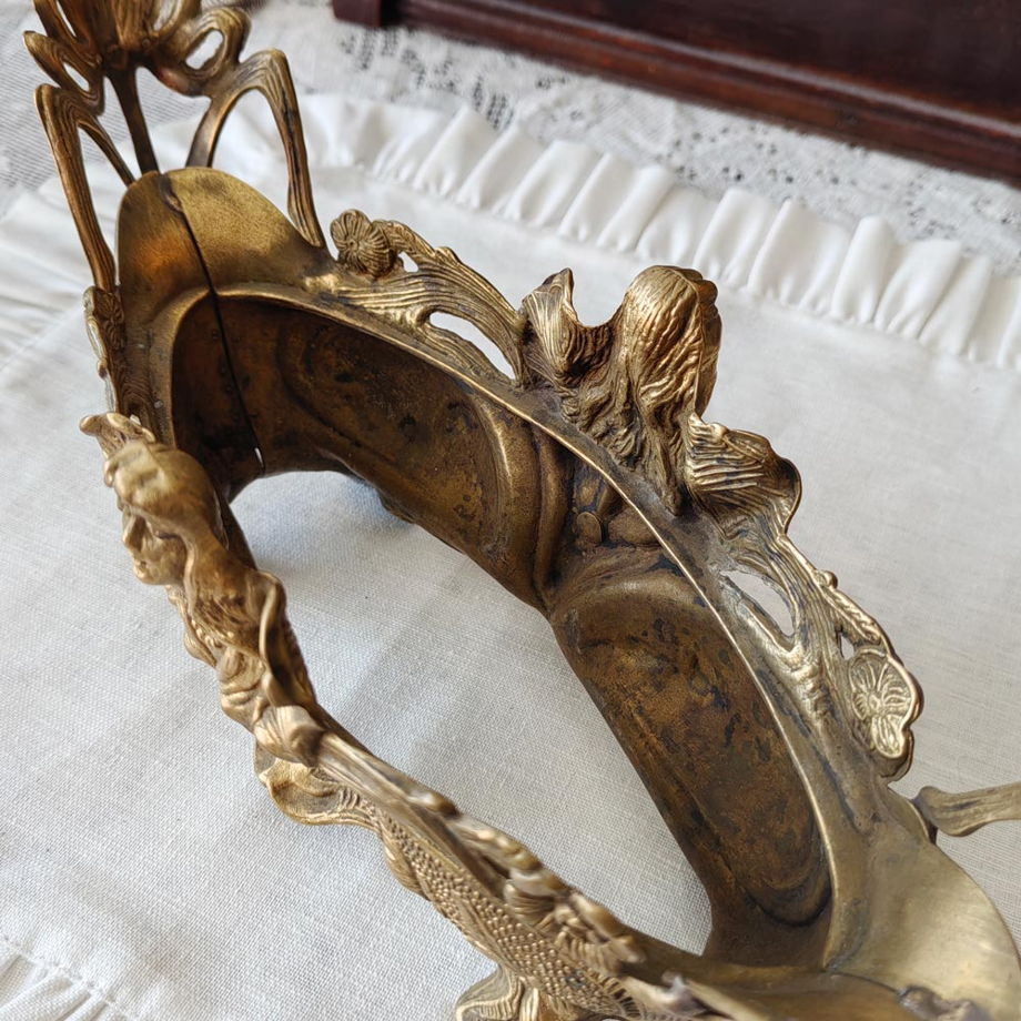 Антикварная жардиньерка (кашпо) Модерн, Европа, 1890-1920 гг