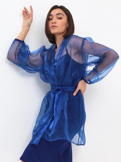 Костюм: Платье с рубашкой NY Blue
