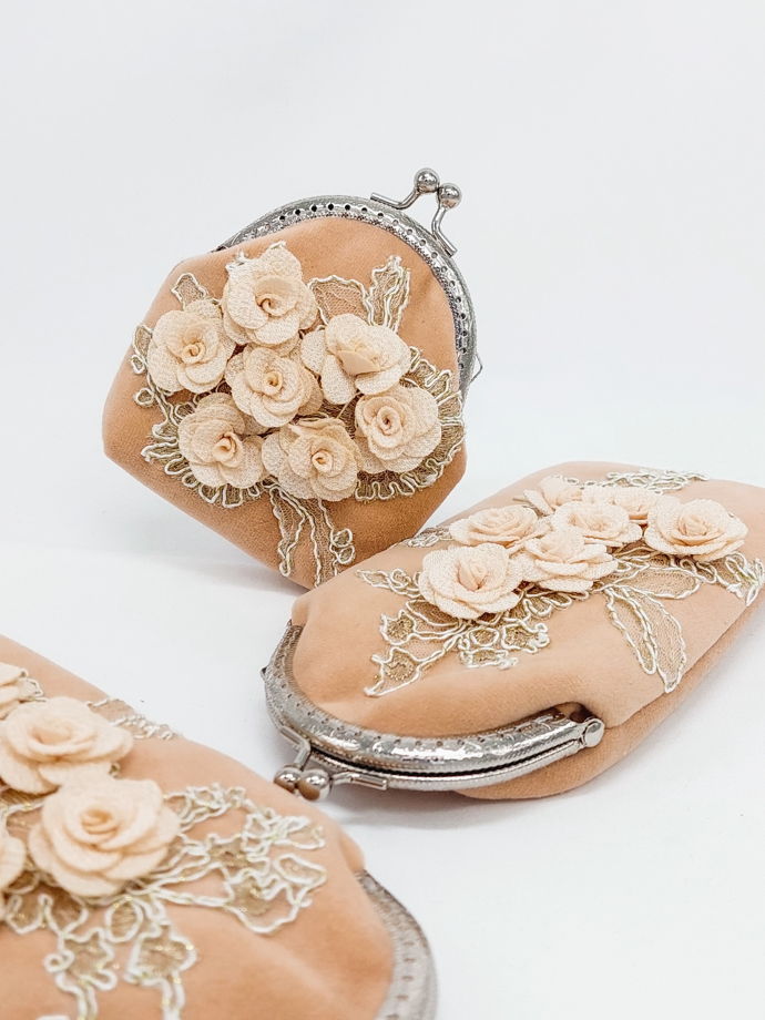 Женский кошелек велюр