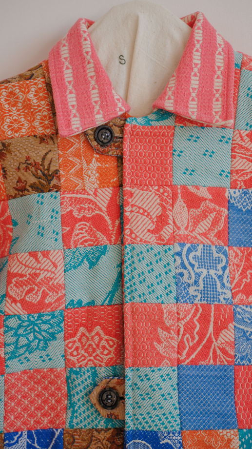 Куртка с Розовой Кокеткой 2/Pink Yoke Jacket 2