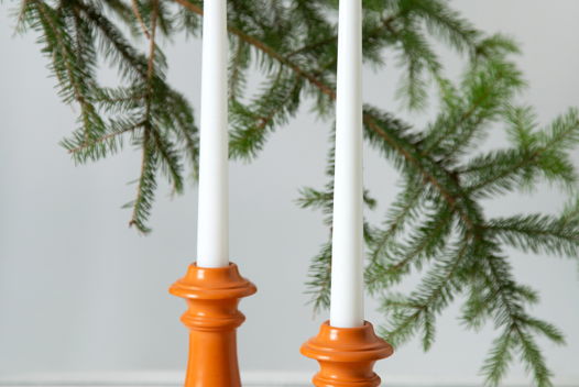 Подсвечник бетонный в классическом стиле