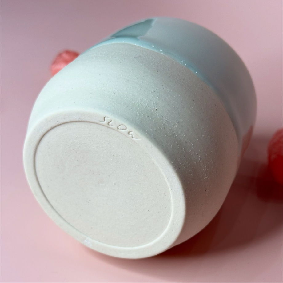 Чашка ручной работы "Вода"