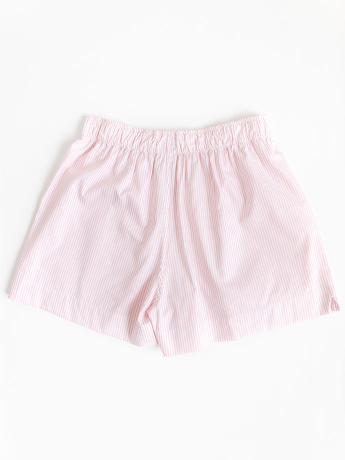 Шорты Peonywear, розовая вертикальная полоска, размеры S, M, L, XL, XXL