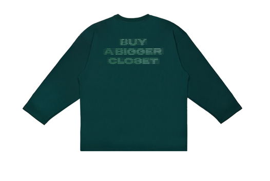 Зеленый Лонгслив "Stripes"