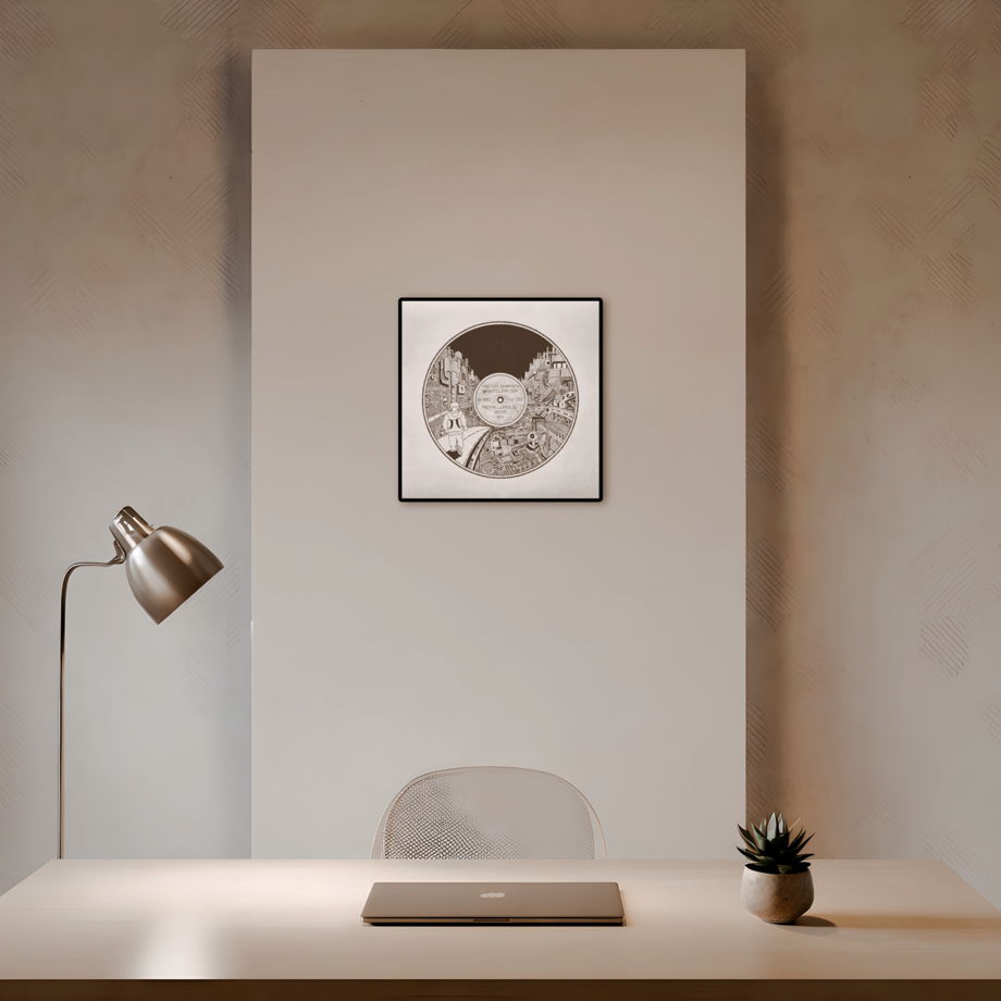 Стальной Город’ А1 Техногенный завод Виниловая пластинка